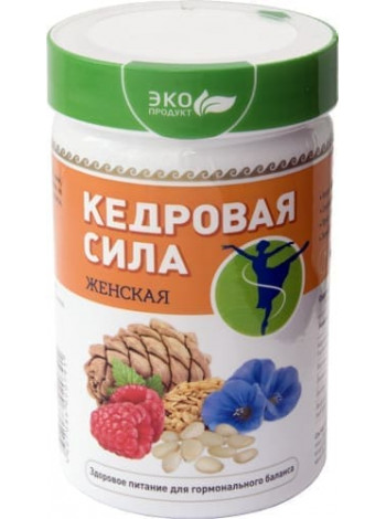 Продукт белково-витаминный Кедровая сила - Женская 237 г